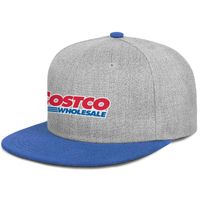 Wholesale Costco Original logo warehouse online shopping Unisex Flat Brim Baseball Cap Styles Team Trucker Hats flash gold sale items D