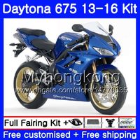 Wholesale Bodys For Triumph Daytona Bodywork Factory blue hot HM Daytona675 Daytona Daytona Fairing