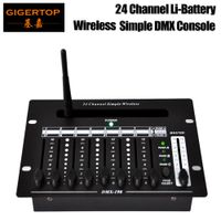 Wholesale TIPTOP Channel Simple Wireless Stage Light Controller Wireless G Protocol Metallic Housing Controller DJ lights Laser