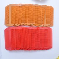 Wholesale 2022 Special Offer Promotion Cheap Price Plastic Two Side Combs High Quality Lice Comb Women Hair Caring Tools Red Yellow cm