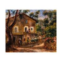 Wholesale Pierre Auguste Renoir paintings The Collette House in Cagnes hand painted modern art Impressionism image for living room decor