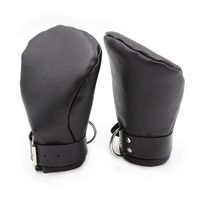 Wholesale Camatech Pu Leather Padded Mittens Soft Puppy Mitts Hand s Bondage Bdsm Dog Palm Fist Gloves Restraint Aduld Game For Couple Y190716