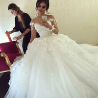 Wholesale Sparkle Sequined White Long Wedding Dresses Deep Sexy Low Back Bridal Dresses Cheap Pageant Special Occasion Gowns For Weddings