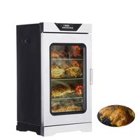 Wholesale Electric fish smoker machine meat sausage smoking machine small commercial food smokehouse oven for sale