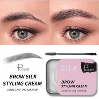 Wholesale Pudaier Feathery Brows Setting Gel Grooming Eyebrows Gel for Eyebrows Styling Wax soap Henna for Eyebrow Pencil rows Soap Kit