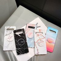 Wholesale For Samsung Galaxy A50 A70 S10 Case Marble Phone Case For Samsung S10e S S9 S8 Plus S7 Edge Note Cover Stand Holder Silicon