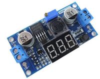 Wholesale 5V to v v to v V to v DC DC power module LM2596 Step Down Power Converter with LED Voltage Display Meter
