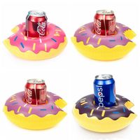 Unicorn Swimming Inflatable Floating Boat Drink Can Cup Holder Bath Beach Toy CE