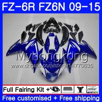Wholesale Body For YAMAHA FZ6N FZ6 R FZ N FZ6R HM FZ R FZ R Fairings Factory blue blk