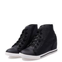 Shop Black Wedged Sneakers Uk Black Wedged Sneakers Free Delivery To Uk Dhgate Uk
