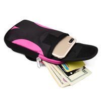 Wholesale Portable Cycling Running Hiking Wrist Band Bag Outdoor Sports Holder Wallet Case Phone Pouch Bag Arm Package Mobile Phone Strap Pocket