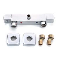 Wholesale Constant Temperature Mixing Thermostat Valve Water Heater Silver C
