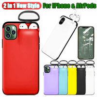 Wholesale for iPhone Pro Max Case Xs Max Xr X s Plus Cover for AirPods Holder Hard Case New Design for AirPods Case Hot Sale
