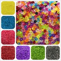 500g Wholesale 3D Miracle Acrylic Beads Drop Smooth Colorful Loose Beads 3 Size