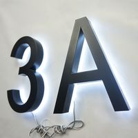 Stainless Steel House Numbers Nz New Stainless Steel House Numbers Nz