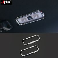Chrome Accessories Rear Row Armrest Cup Holder Cover Trim For Ford F150 2015-18