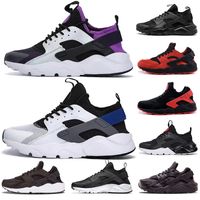 Wholesale Fashion Huarache women mens running shoes top quality triple white black red Hot selling huaraches shoes mens trainers sneakers size