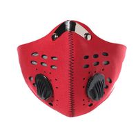 Wholesale Outdoor Sport Bicycle Riding Cycling Anti Dust Motorcycle ATV Ski Half Face Mask Filter Dustproof Mouth muffle Active carbon haze mask