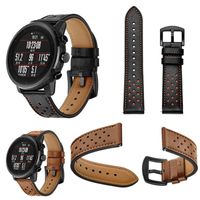 Wholesale Smart watch strap For AMAZFIT Stratos s Genuine leather band bracelet for xiaomi huami amazfit GTR mm