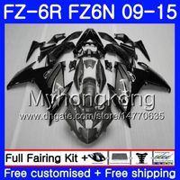 Wholesale Grey black hot Body For YAMAHA FZ6N FZ6 R FZ N FZ6R HM FZ R FZ R Fairings