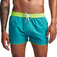 Wholesale JOCKMAIL in1 Men s Board Shorts Fast Dry Beach Surf Pocket Swimming Trunks Sport Running Hybird Shorts Lined briefs mesh pants