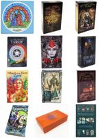 Wholesale English Version Styles Tarot Cards set Board Games Cards with Colorful Box English Instructions send by Email Kids Toys GSS398