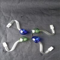 Wholesale Concave S pot bongs accessories Unique Oil Burner Pipes Water Pipes Glass Rigs Smoking with Dropper
