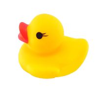 Wholesale 2019 High Quality Baby Bath Water Duck Toy Sounds Mini Yellow Rubber Ducks Kids Bath Small Duck Toy Children Swiming