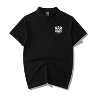 Wholesale Man s printing dancing lion Polos hip hop men s short sleeve T shirts Tide brand hk style clothing R1M810TS
