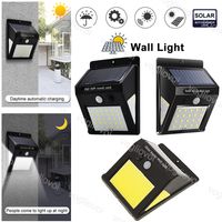 Wholesale Solar Security Lighting Motion Sensor COB SMD LEDs LEDs COB Waterproof Path Emergency Outdoor Sided Bright For Garden Wall EUB