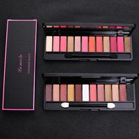 Wholesale Hot Cosmetics Eyeshadow Palette Pigmented Matte Colors Makeup Eye Shadow Palette for Blue Green Eyes