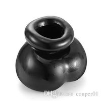 Wholesale Bull Bag Ball Scrotal Bound Cock Ring Penis Ring Stretcher Snug Scrotum Rings Silicone Testicle Bondage Sex Toys For Men