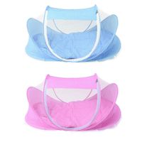 Wholesale Summer crib crib with pillow mat set portable foldable crib with net newborn baby bedding sleep travel bed WCW504