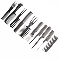 Wholesale Tamax CB001 Set Professional Hair Brush Comb Salon Anti static Hair Combs Hairbrush Hairdressing Combs Hair Care Styling Tools Barber