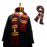 SCIARPA COSPLAY COSTUME HARRY POTTER GRIFONDORO SERPEVERDE TASSOROSSO CORVONERO