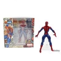 SpiderMan SCI-FI Revoltech Series No.039 Spider Man 16cm PVC Action Figure Model
