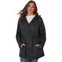 plus size womens rain jacket australia