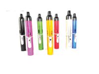 Wholesale 7 Colors click n vape vaporizer Mini Herbal Vaporizer pen smoking pipe Hookah pipe Smoke with built in Wind Proof Torch Lighter pen
