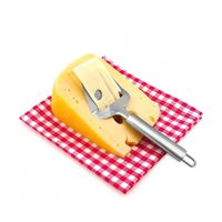 Wholesale Cheese Slicer Stainless Steel Cheese Shovel Plane Cutter Butter Slice Cutting Knife Baking Cooking Tool JK2007XB