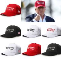 Wholesale Embroidery Make America Great Again Hat Donald Trump Hats MAGA Trump Support Baseball Caps Sports Baseball Caps Multicolor