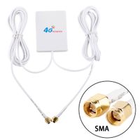 Wholesale TS9 CRC9 SMA Connector g LTE Pannel Antenna Dual Slider Connector for Huawei G G LTE Router Modem Aerial M