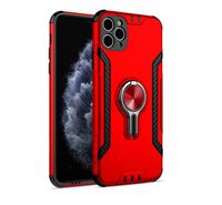 Wholesale Finger Ring Hybrid Rugged Rubber TPU PC Shockproof Phone Case Air Vent Magnetic Cover Stand for iPhone Pro Max X XS XR