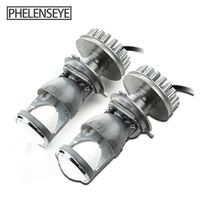 2 x MINI Bi-Xenon proiettore faro Lens kit abbaglianti basso Lhd