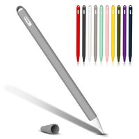 Wholesale high quality Tablet Touch Stylus Pen Protective Cover Case Pouch Soft Silicone Tips Cap Sleeve Anti Slip for Apple Pencil