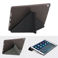 Wholesale Multiple Folding Flip Stand Case For iPad Air Pro Soft TPU Holder Protection Cover For ipad Mini