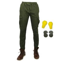 Wholesale Loong biker high quality motorcycle riding pants cotton overalls cycling protection jeans motorbikers leisure green trousers