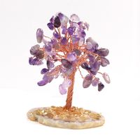 Wholesale 5 Fluorite Stone Pendant Tree of Life Red Coral Rose Gold Plated Wire Wrap Jewelr