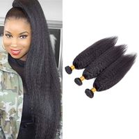 Wholesale Yaki Perm Human Hair Weave Buy Cheap Yaki Perm Human