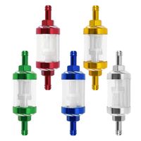 10Pcs 1//4/" 6mm//8mm Inline Gas Fuel Filter For Small Engine Lawn Mower FA
