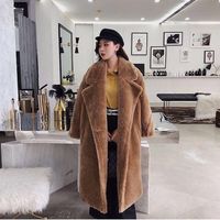 Marron Manteau Fourrure En 2019 Gros À Long Fausse Vrac Vente dorBWxeC